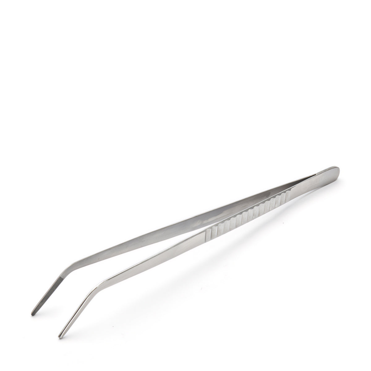 ST.STEEL TWEEZER WITH CURVED END 35