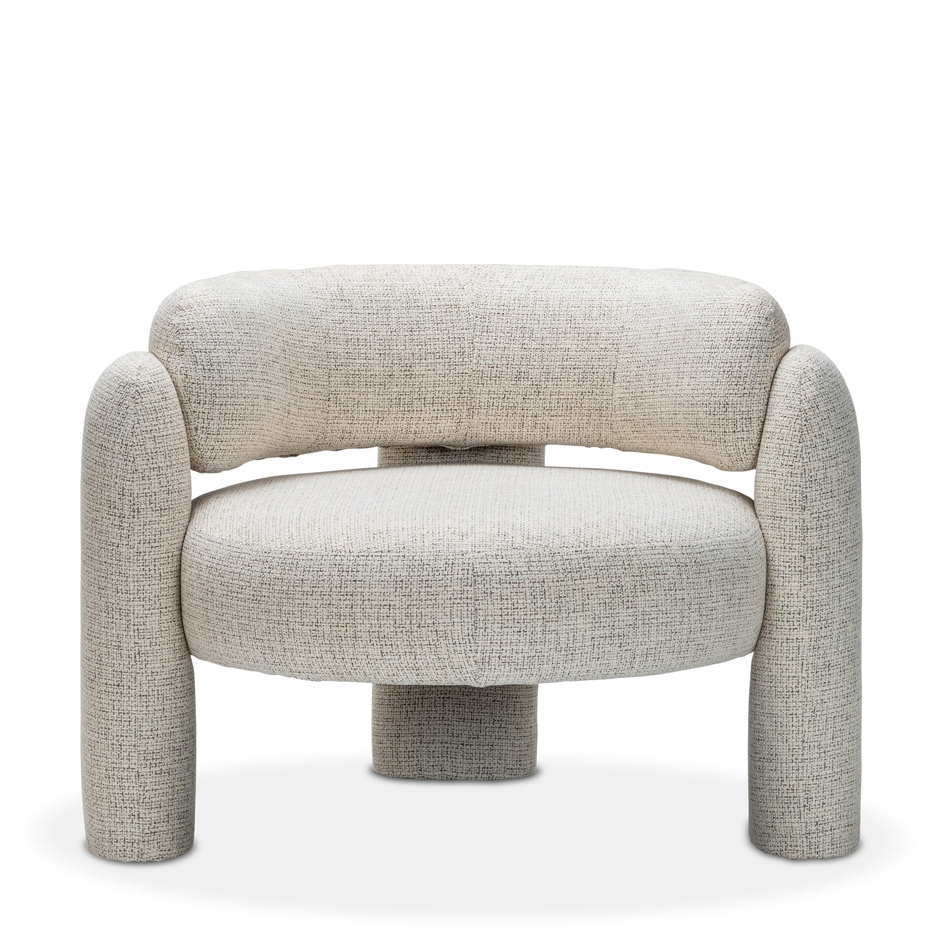 CECILIA GABRIEL OATMEAL ARMCHAIR