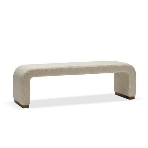 PINTO CURVED BENCH