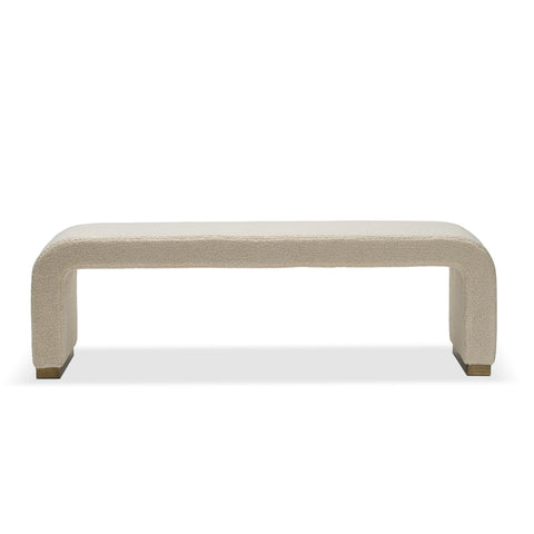 PINTO CURVED BENCH