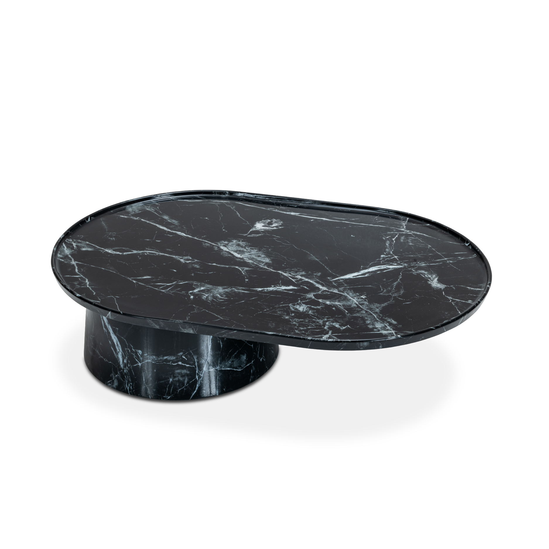 FLAMARA NOIR OVAL COFFEE TABLE