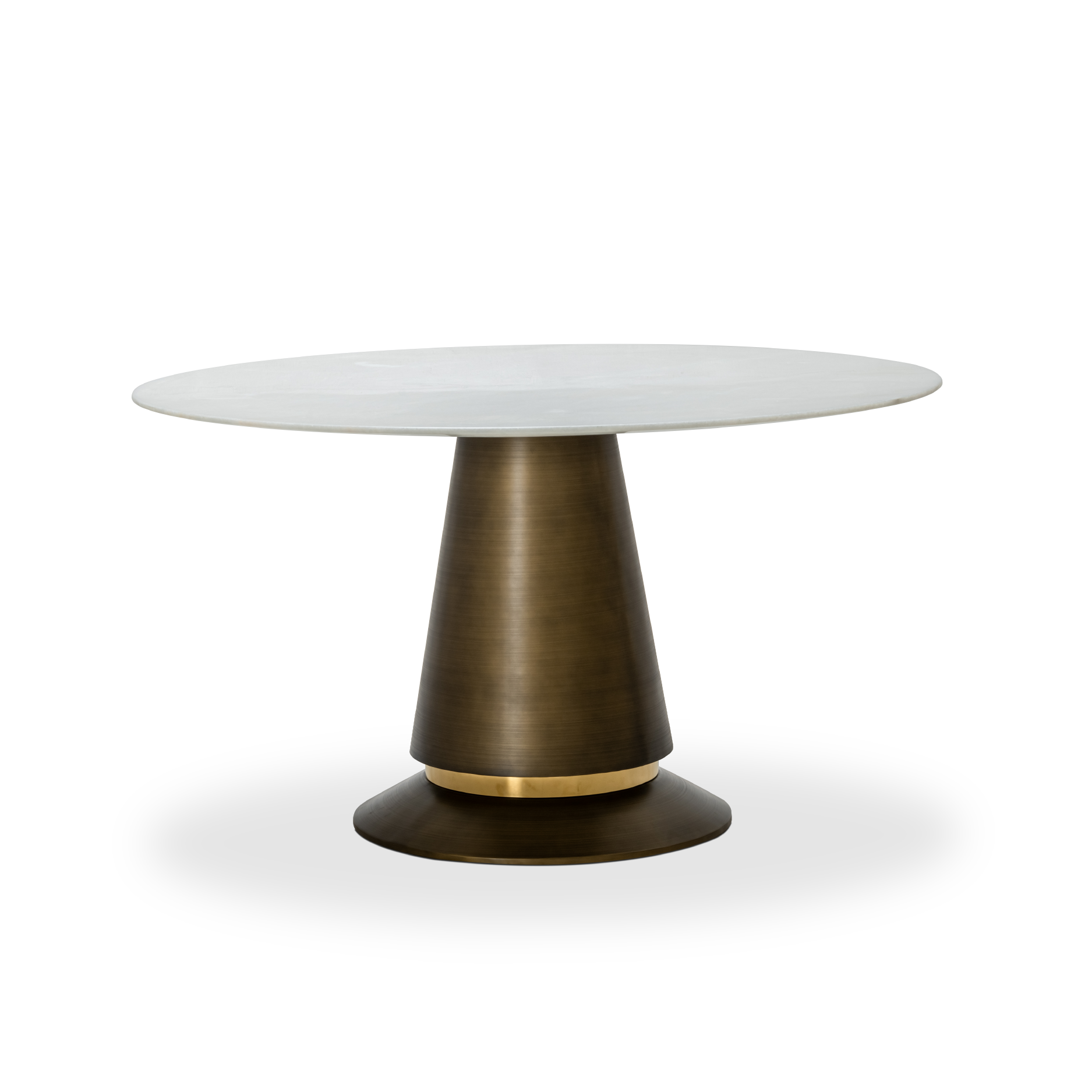 GENOA BIANCO ROUND ACCENT TABLE