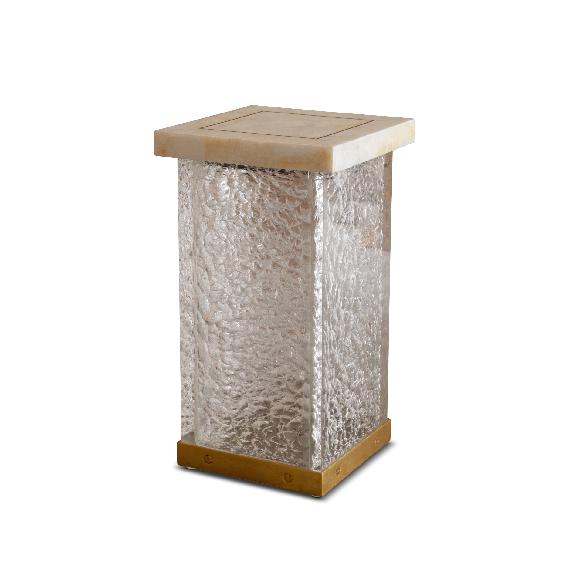 REGINA CRYSTAL STONE SPOT TABLE