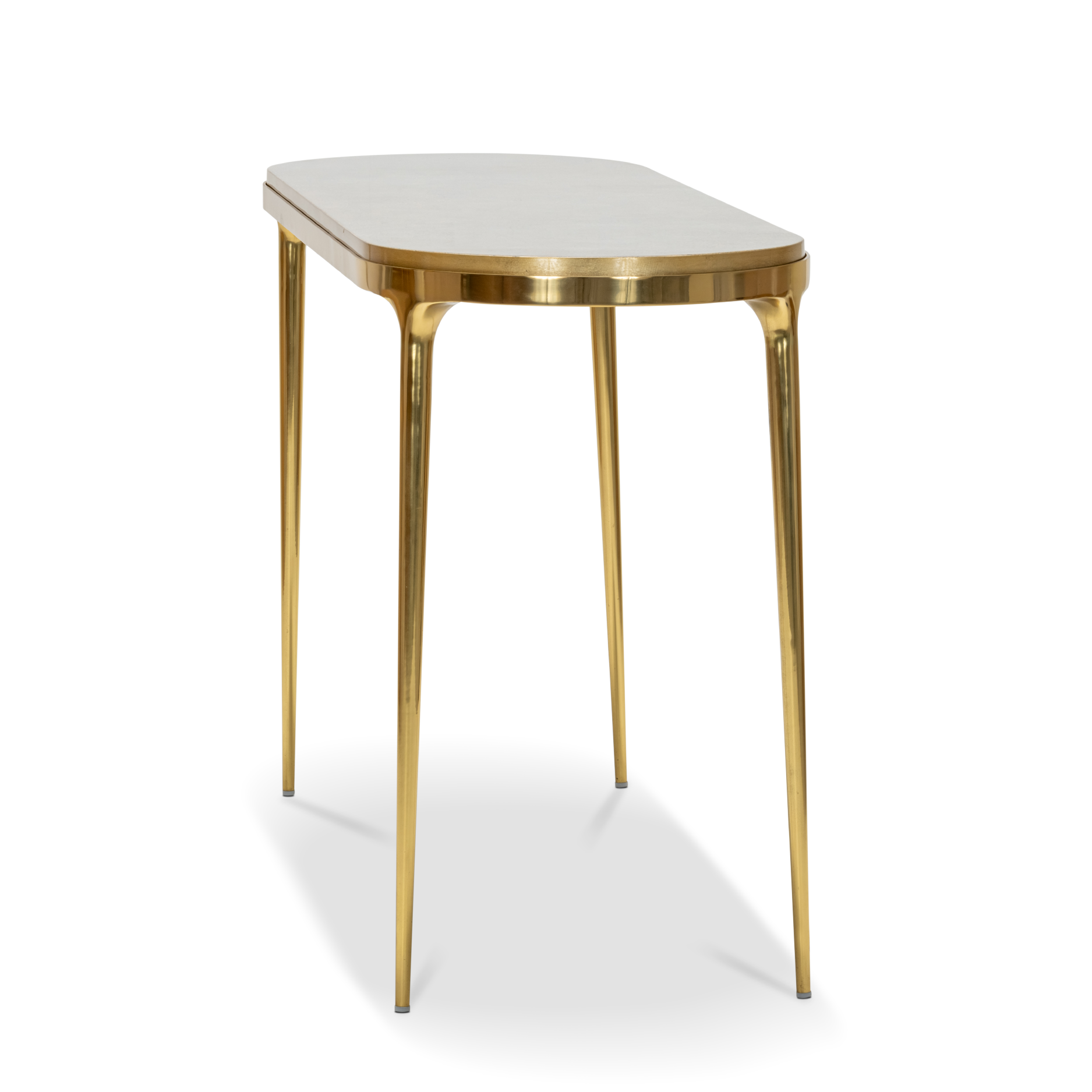 SKYLE CAPPUCCINO OVAL CONSOLE