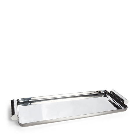 MONTGOMERY OBLONG TRAY SILVER