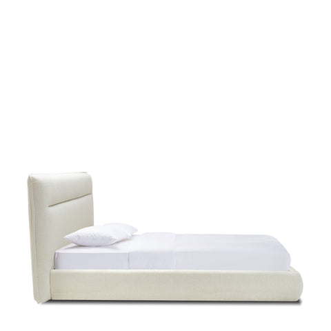 EDIN SUBTLE IVORY US QUEEN SIZE BED