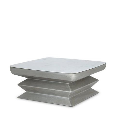 FLOW SILVER LOW COFFEE TABLE