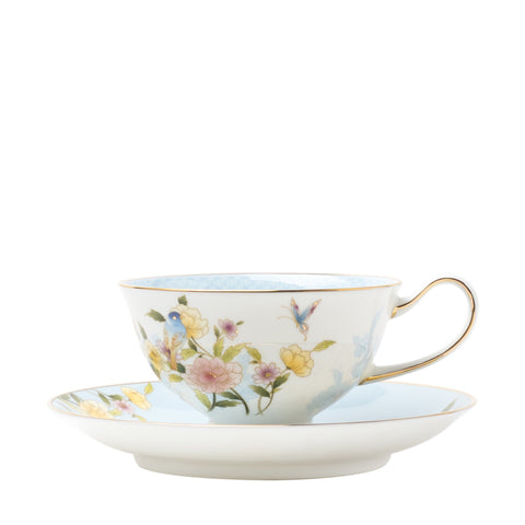 RAMAGE 1 PC. TEA CUP & 1PC. 16CM  SAUCER WITH 1PR GIFT PACK