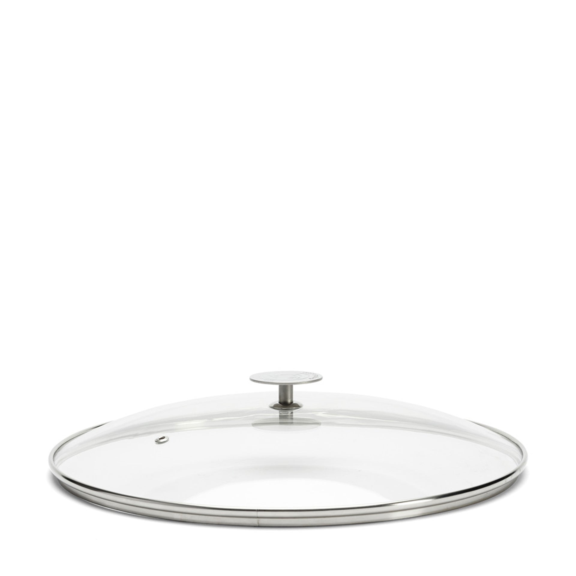 GLASS LID WITH STAINLESS STEEL KNOB 32 CM