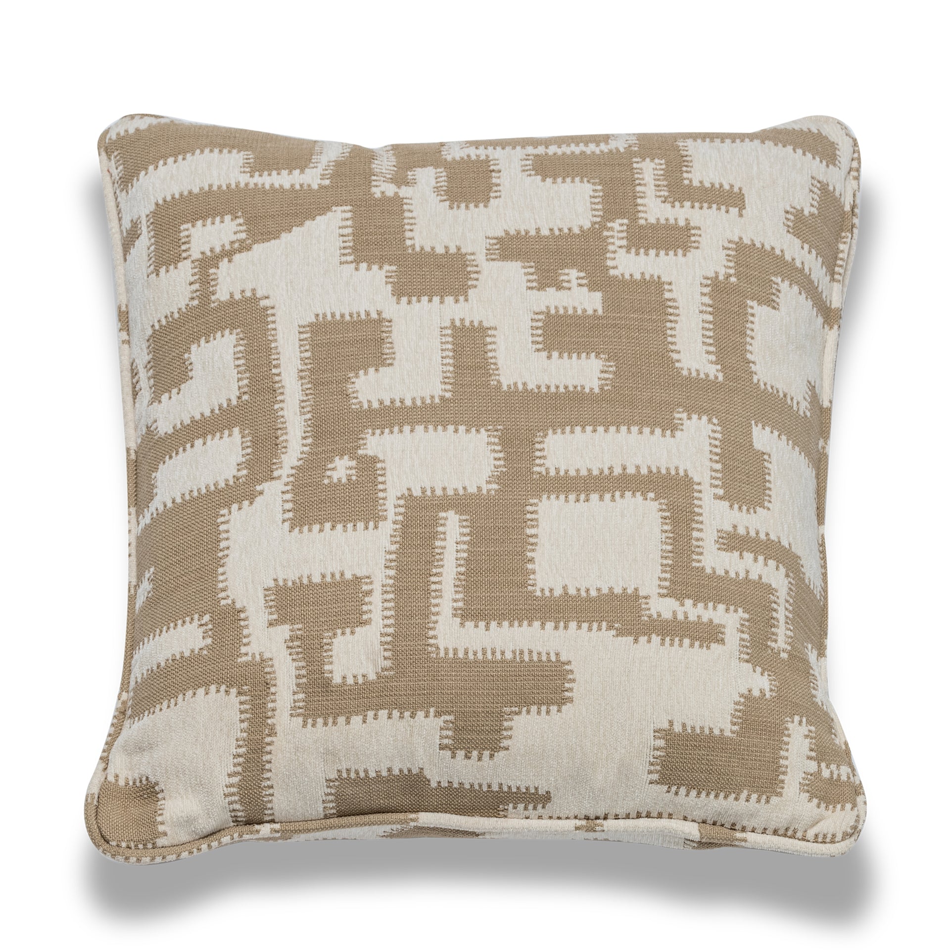 MAZE BEIGE THROW
PILLOW