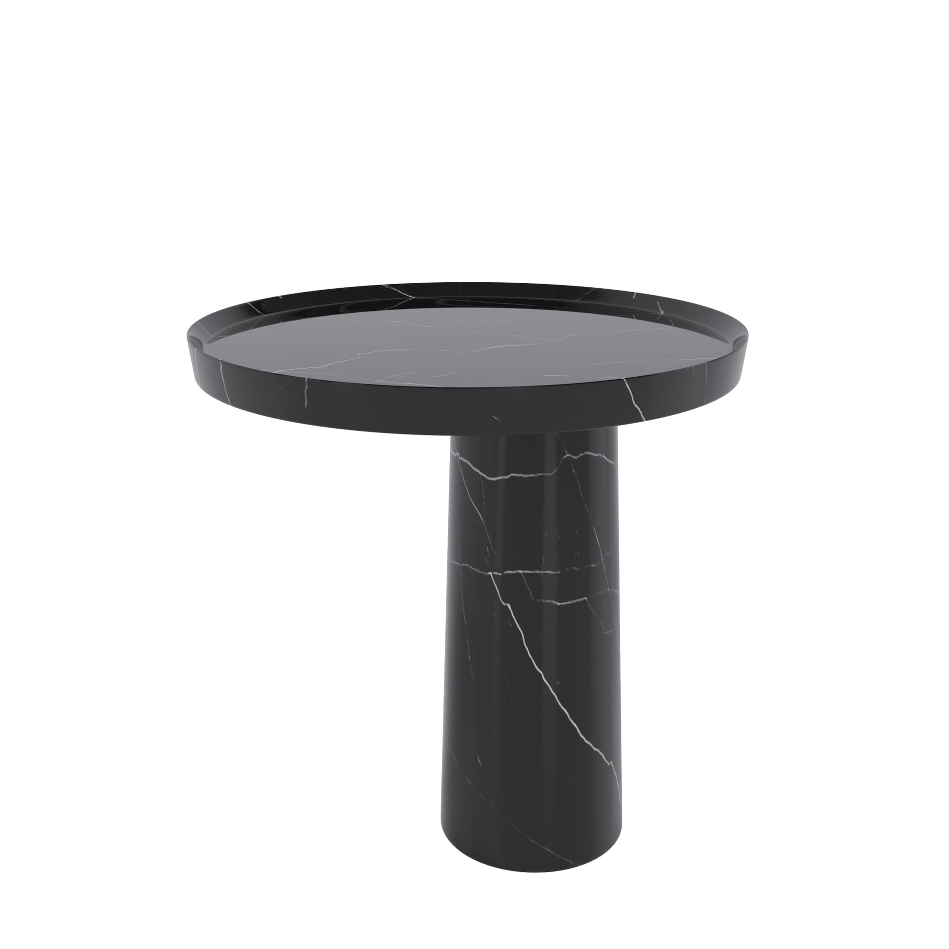 FLAMARA NOIR OVAL END
TABLE