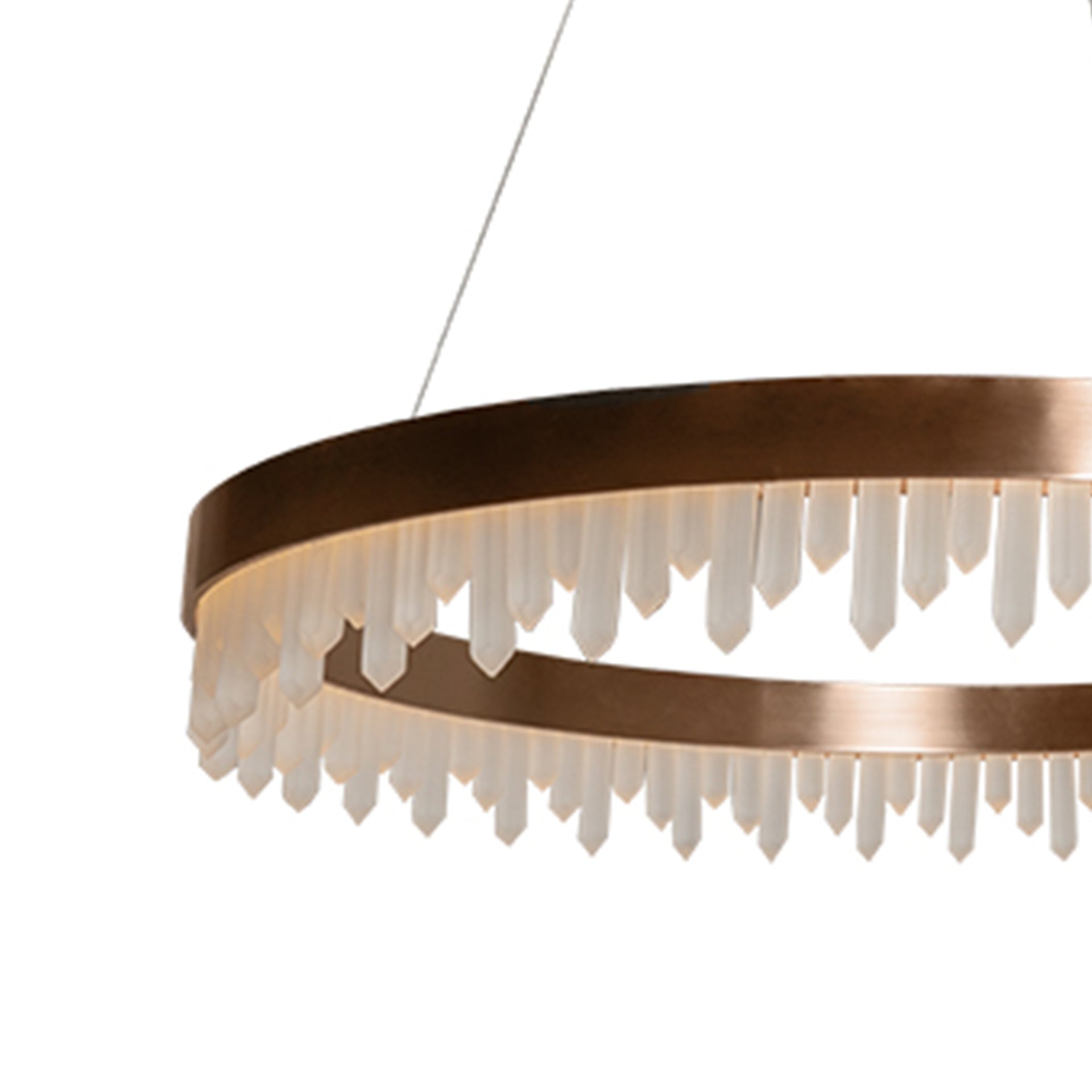 ZURI CHANDELIER L (BRASS)