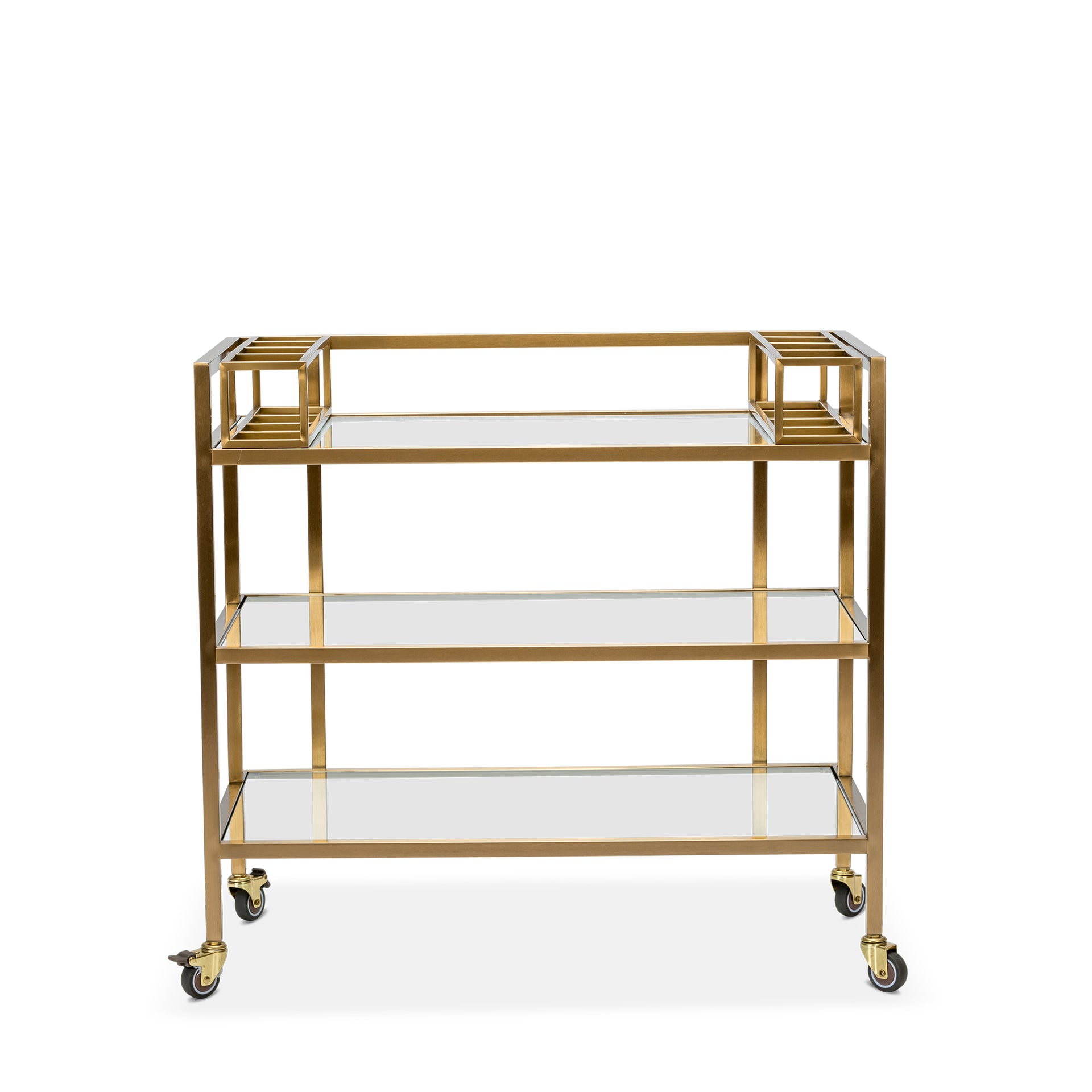 SANDRA BRUSHED BRASS
TROLLEY