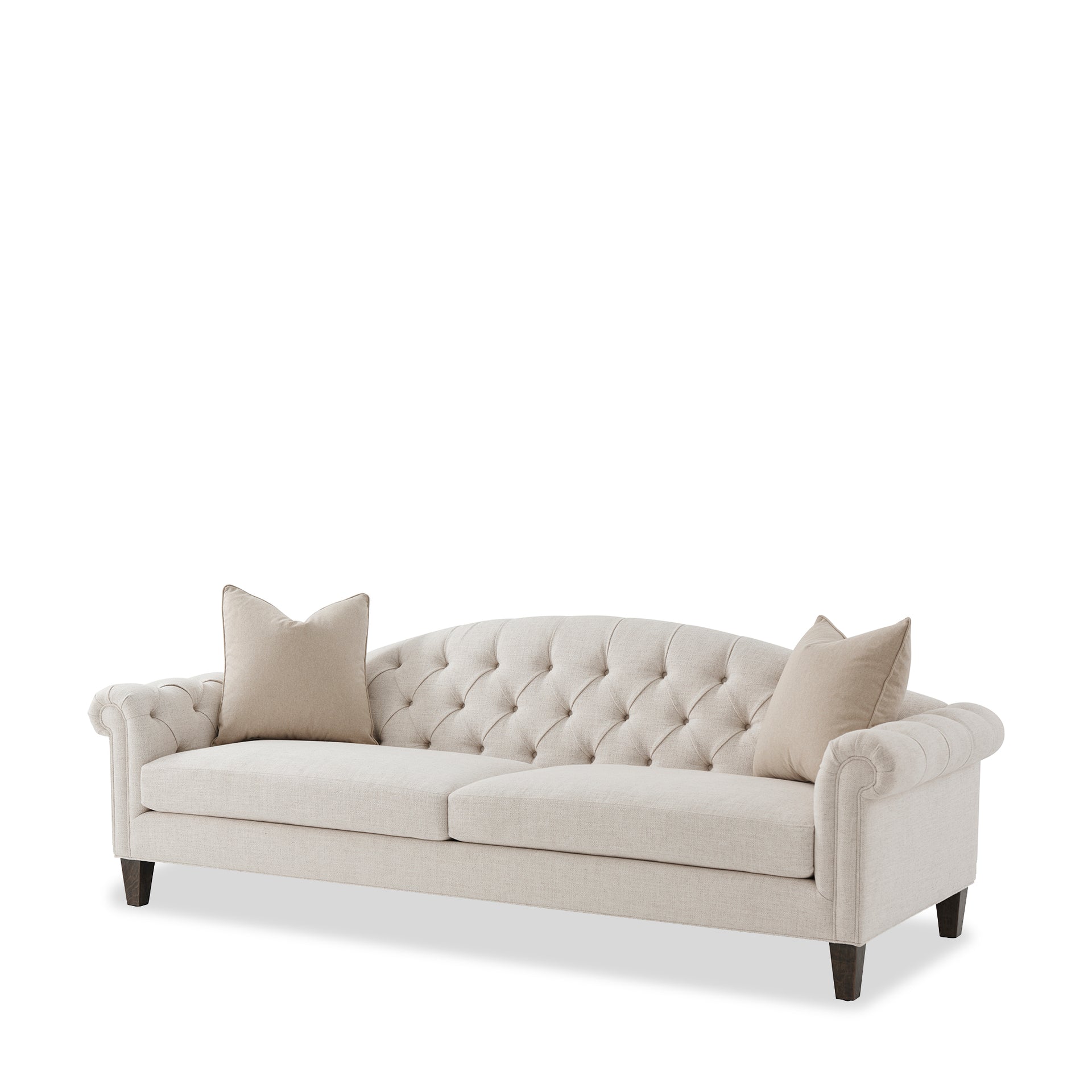 WOODEN UPHOLSTERED SOFA