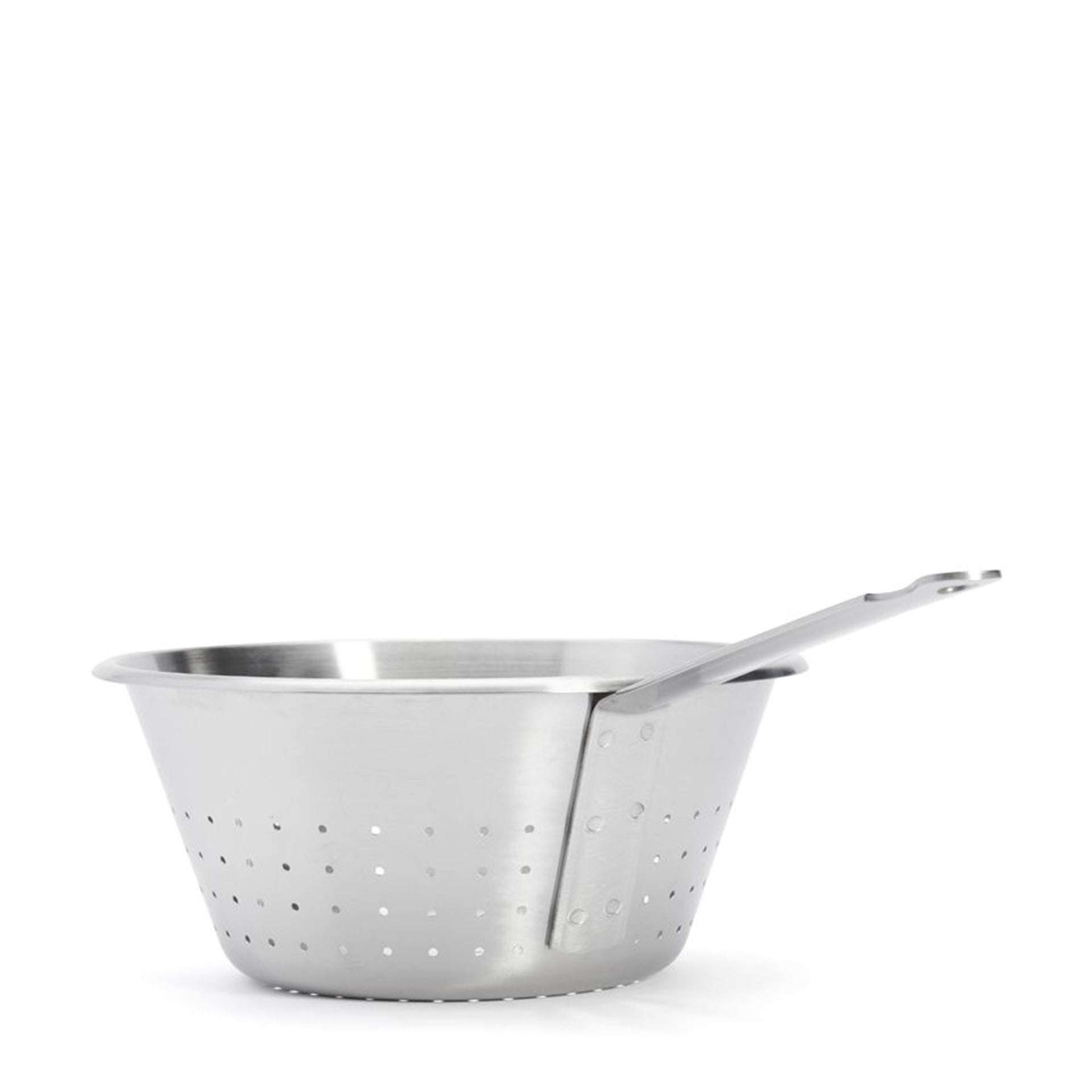 STAINLESS STEEL CONICAL COLANDER WITH HANDLE 24 CM