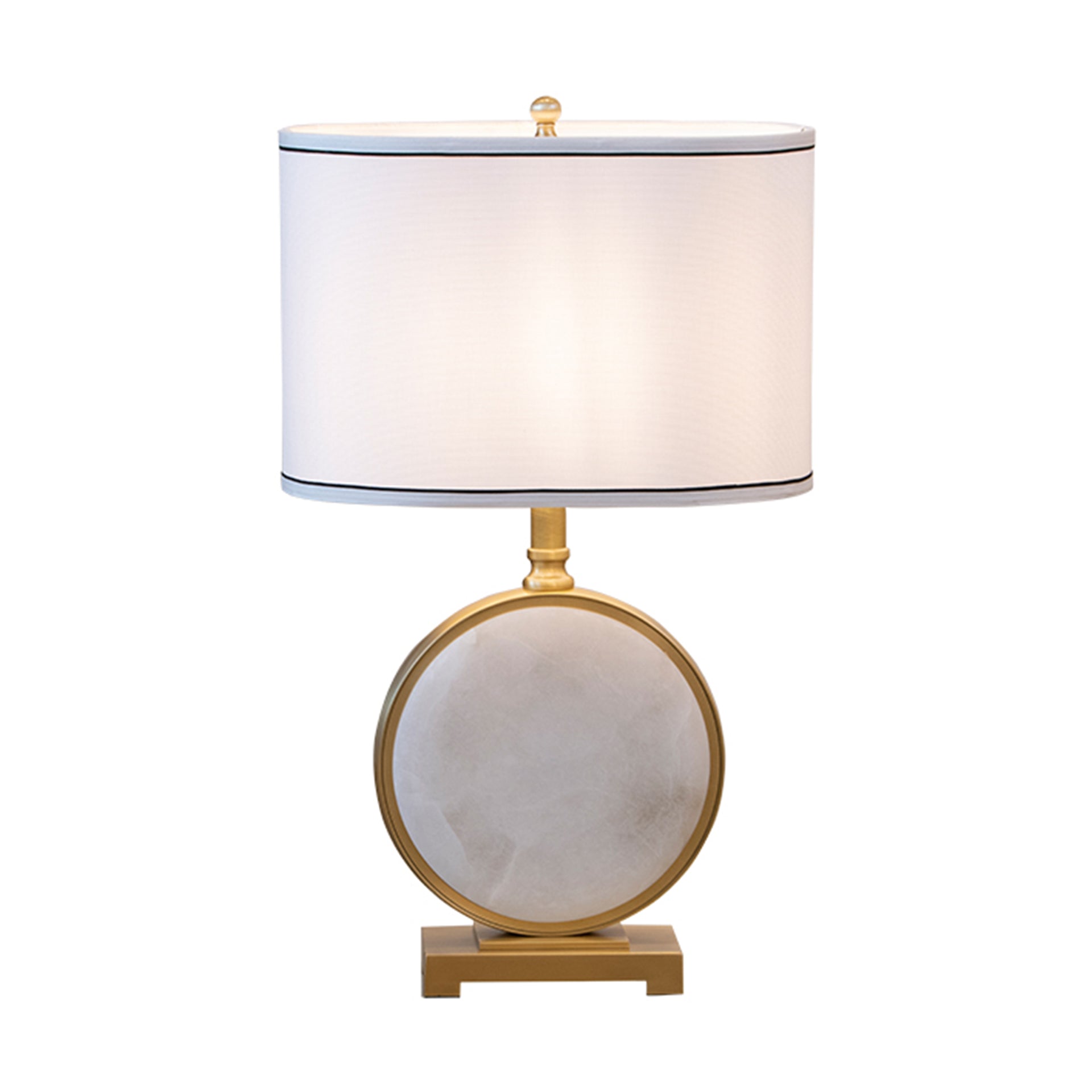 ALABASTER TABLE LAMP