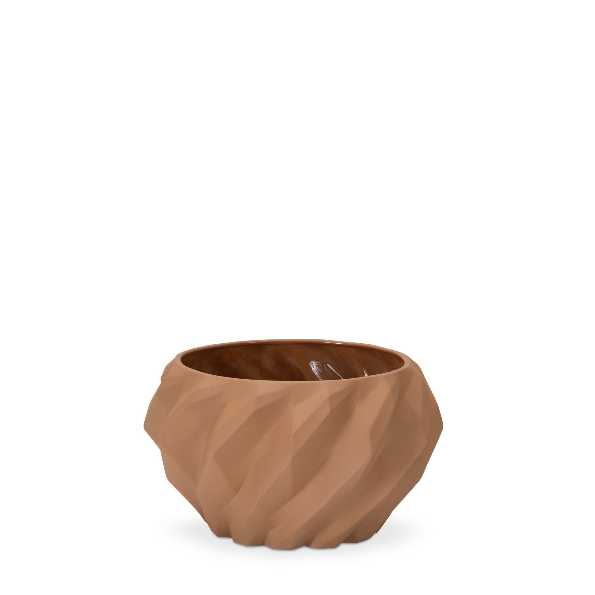 PLISSAN GEOMETRICO OCHRE MEGA POT