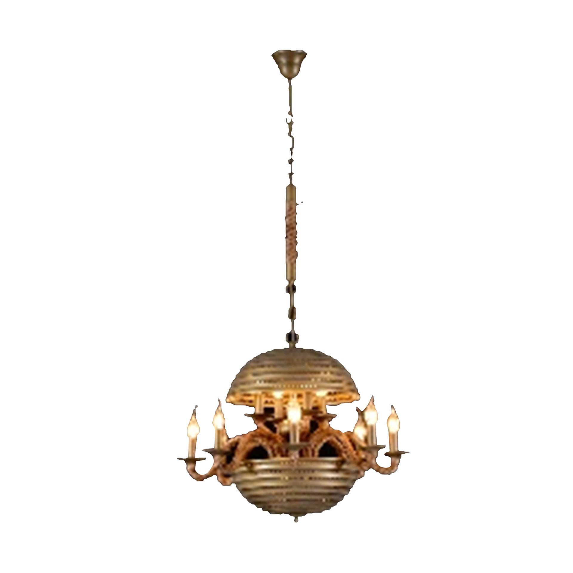 CORDA DELICIOSA 
MEDIO CHANDELIER WITH 2M CHAIN