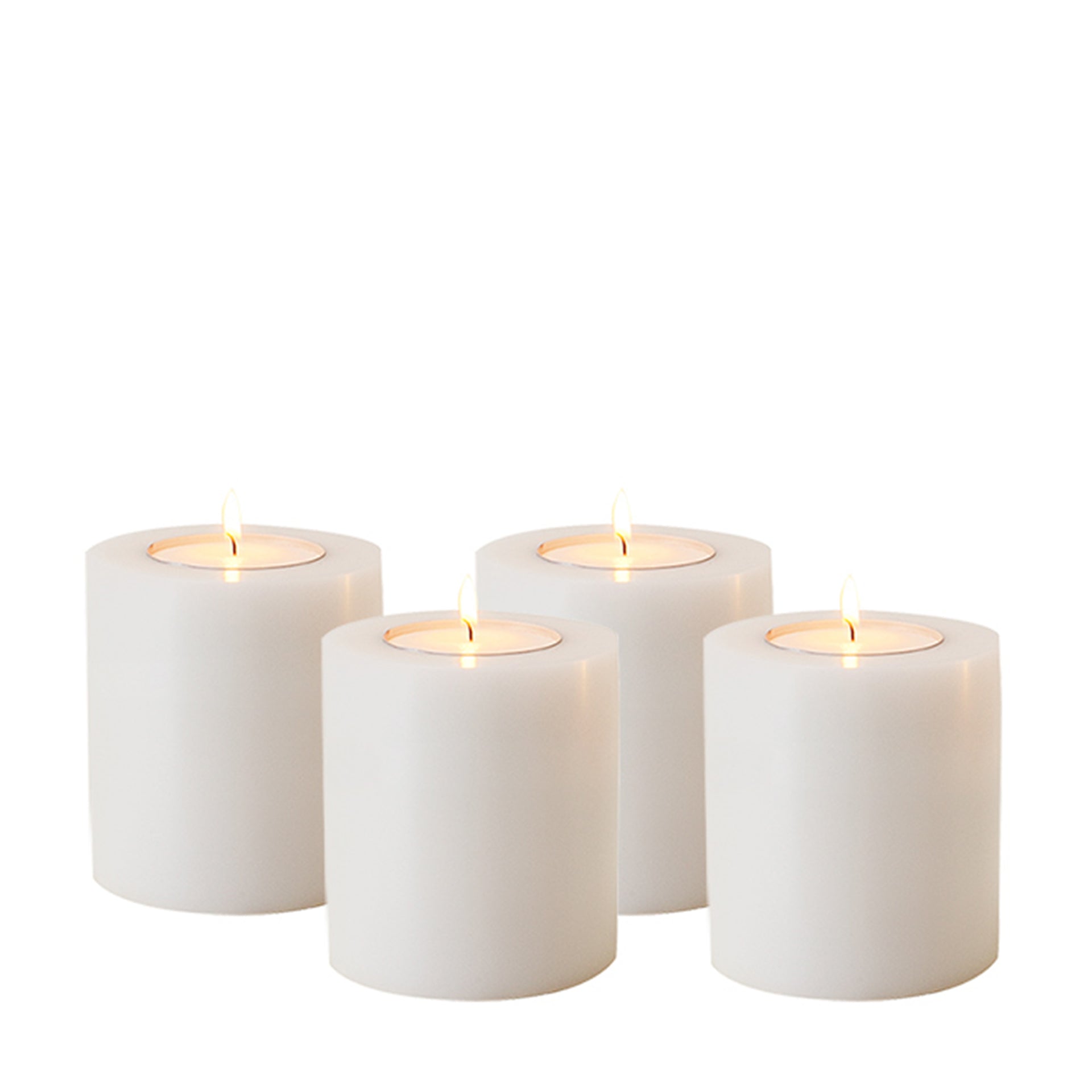 SET OF 4 ARTIFICIAL CANDLE