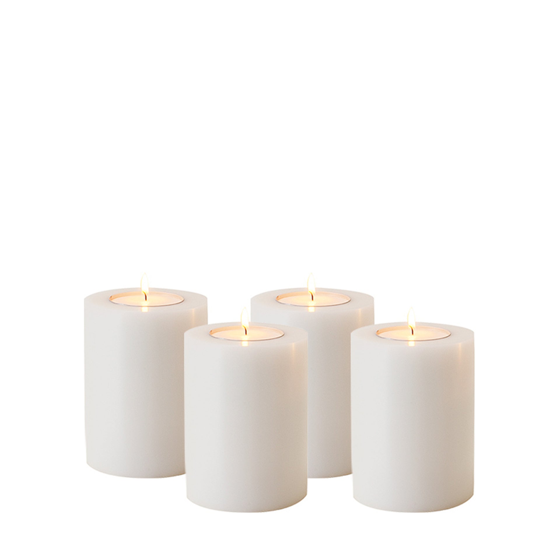 SET OF 4 ARTIFICIAL CANDLE