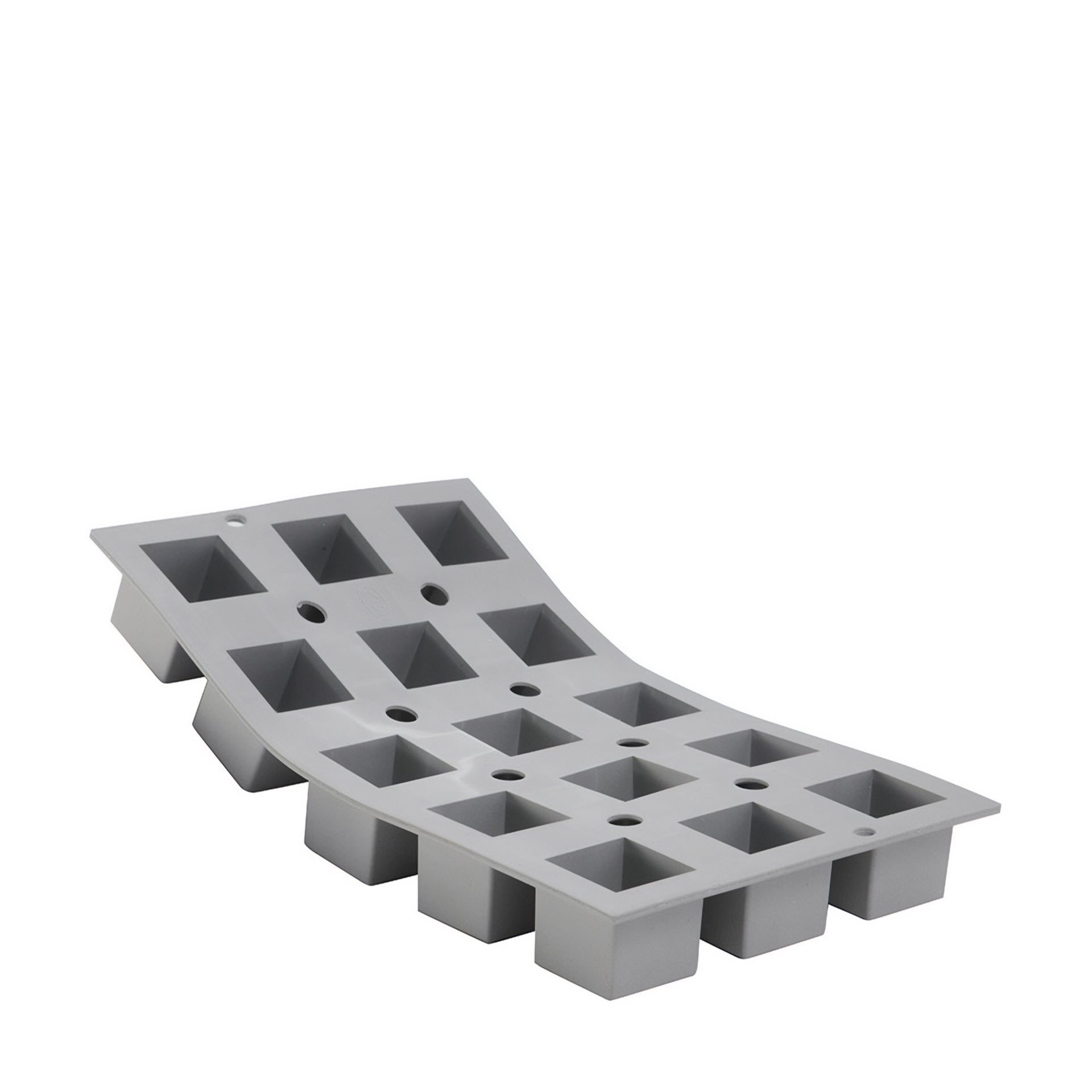 TRAY 15 SMALL CUBES 3.5 CM ELASTOMOULE SILICONE FOAM