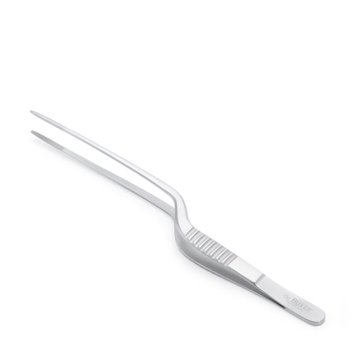 ST.STEEL LONG CURVE TWEEZER 20