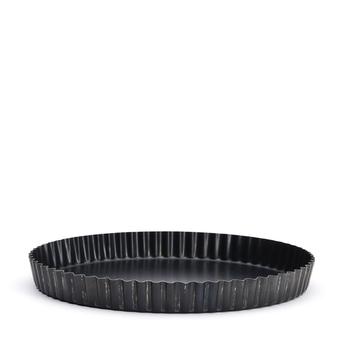 FLUTED TART MOULD REMOVABLE BOTTOM STEEL