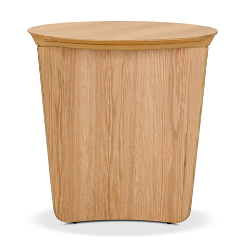 ADAGIO ROYAL OAK ROUND SIDE TABLE