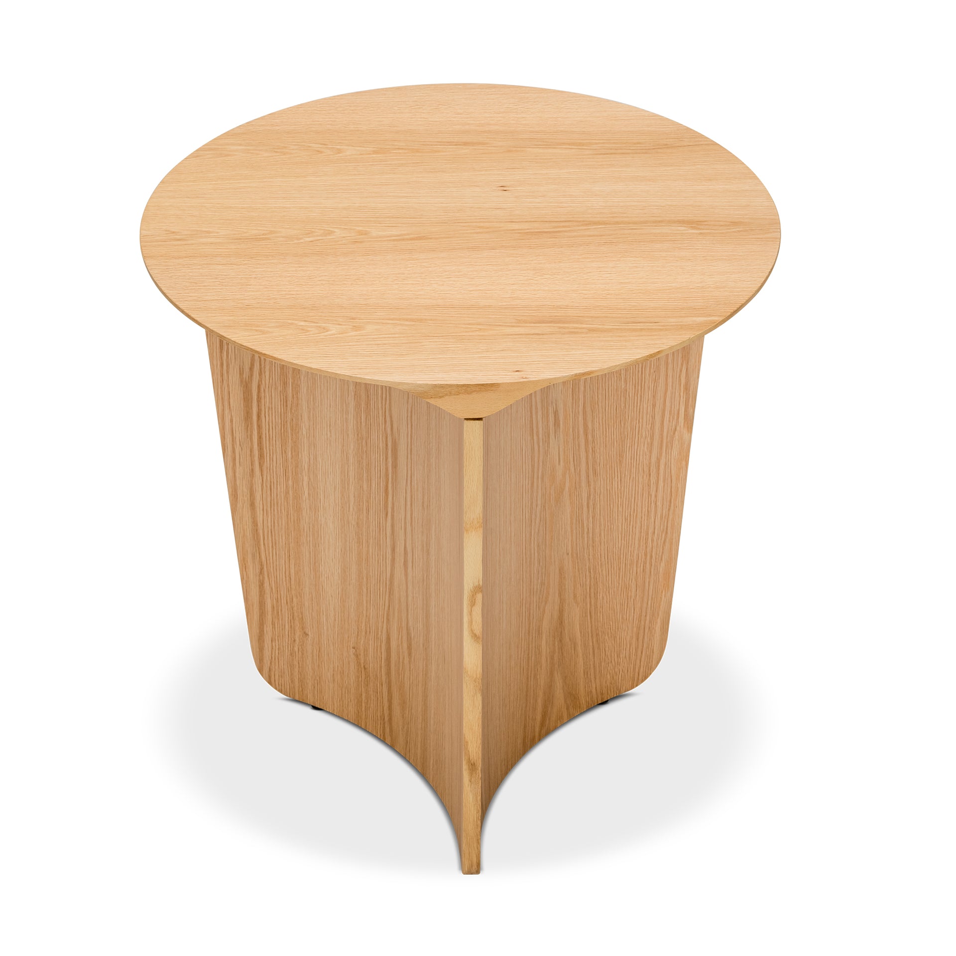 ADAGIO ROYAL OAK ROUND SIDE TABLE