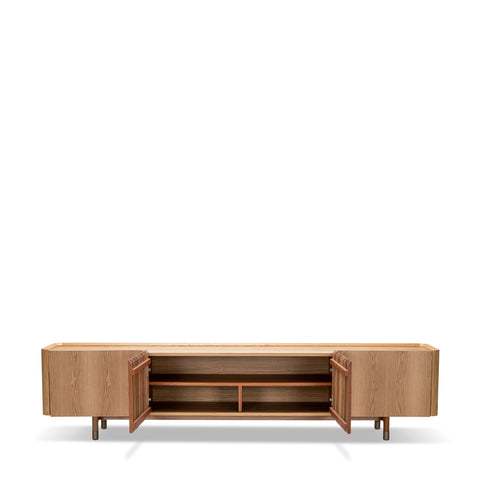 METROPOLITAN ROYAL OAK GRANDE TV MEDIA CABINET