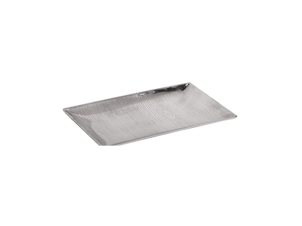 WOODGRAIN ETCHING RECTANGULAR TRAY