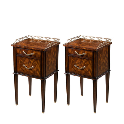 THE ADMIRALTY BEDSIDE TABLE - SET OF 2 PCS