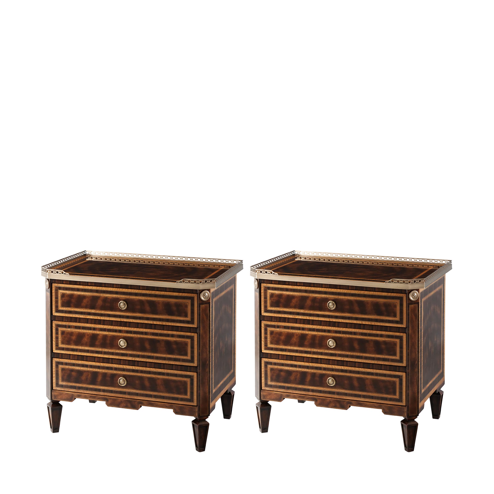 VISCOUNT'S NIGHTSTAND - SET OF 2 PCS