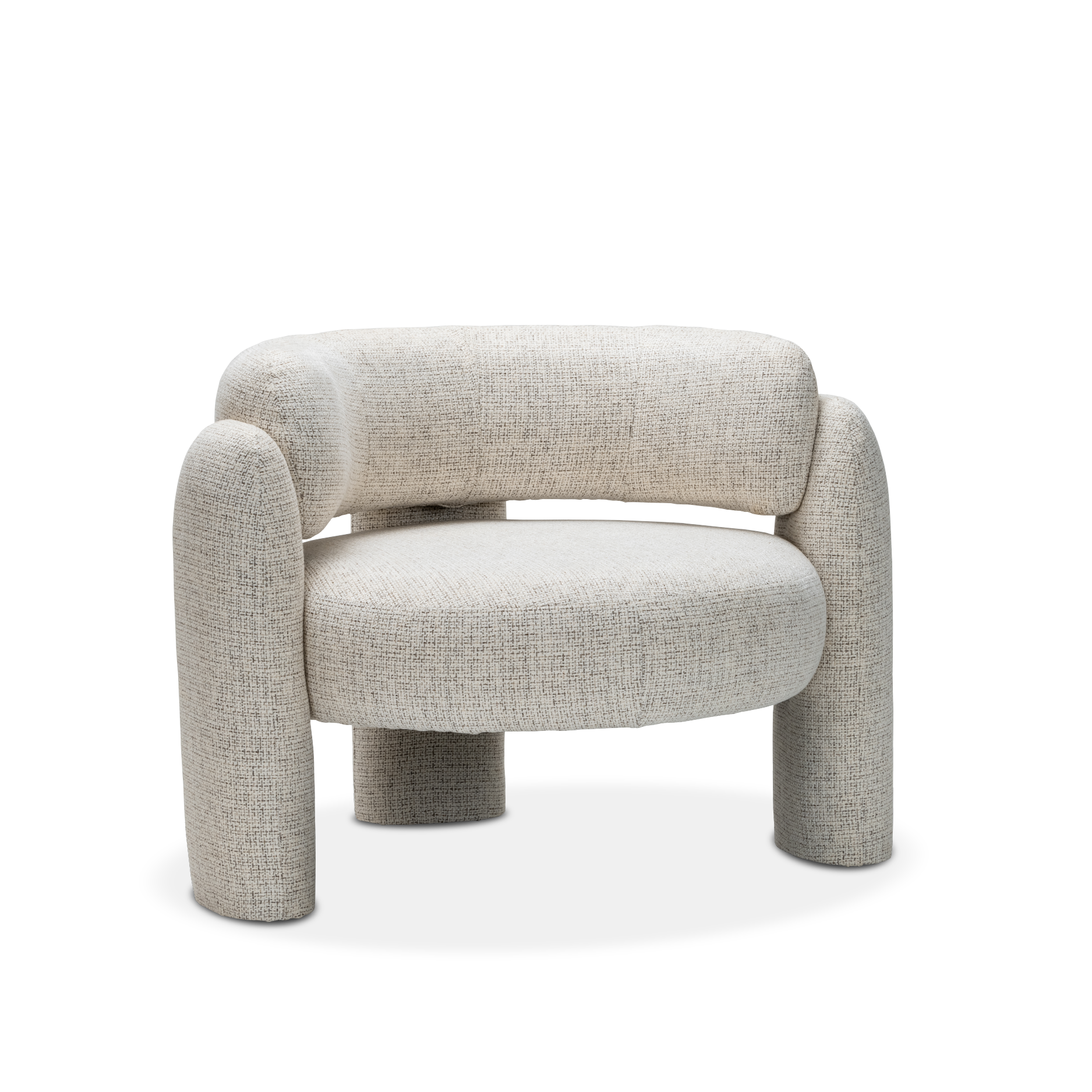 CECILIA GABRIEL OATMEAL ARMCHAIR