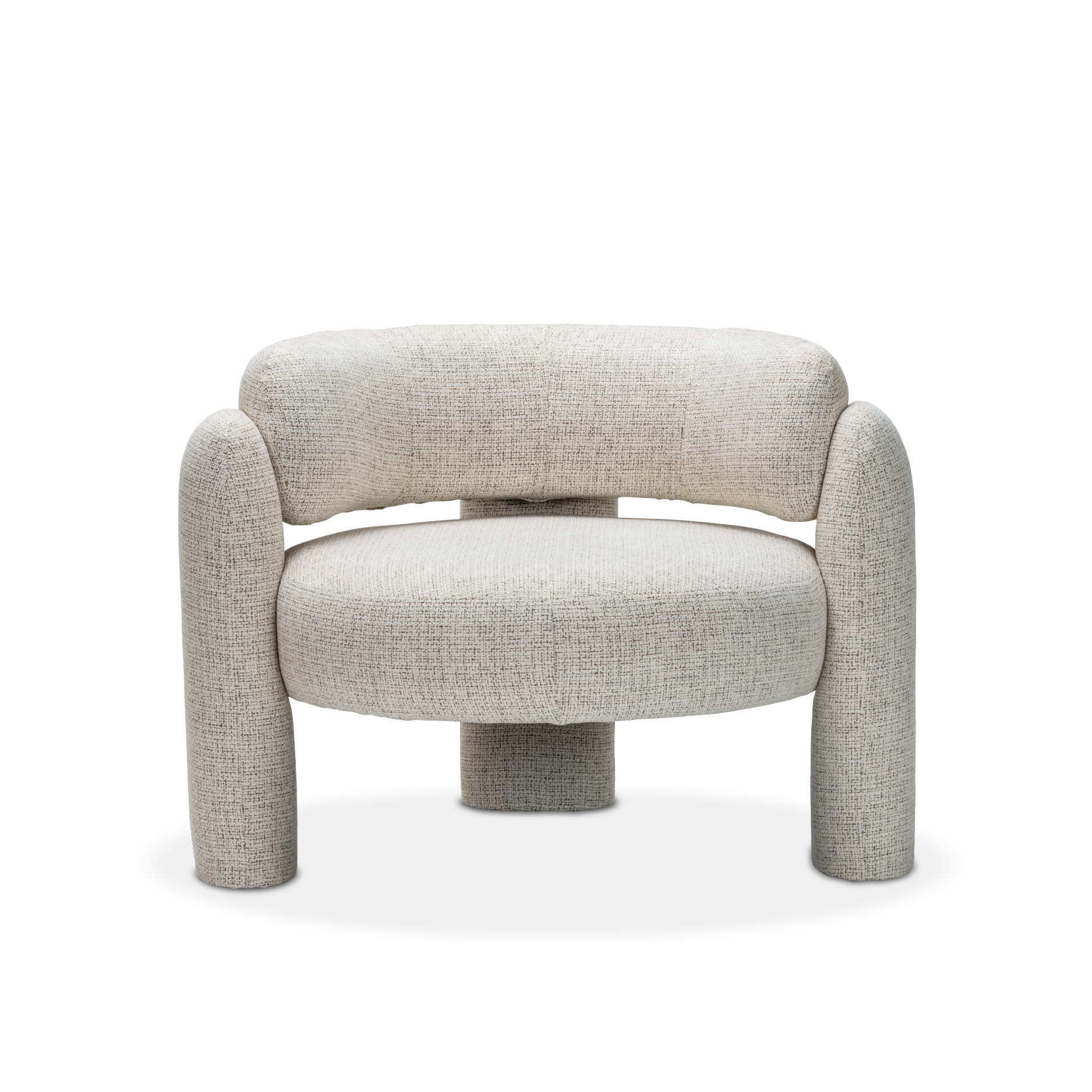 CECILIA GABRIEL OATMEAL ARMCHAIR