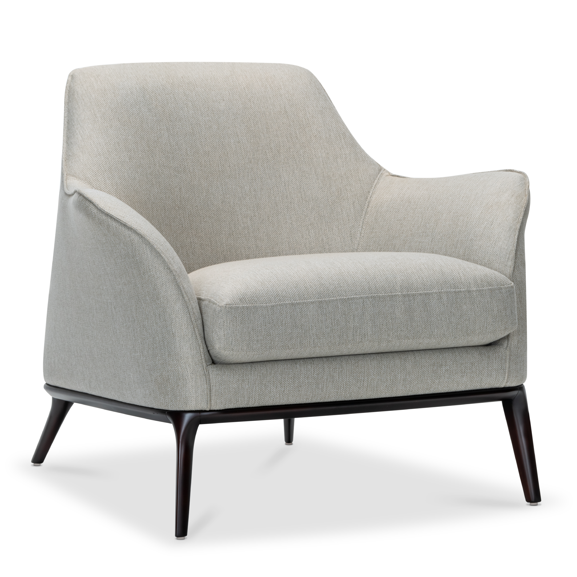 BRUNA WOVEN IVORY ARMCHAIR