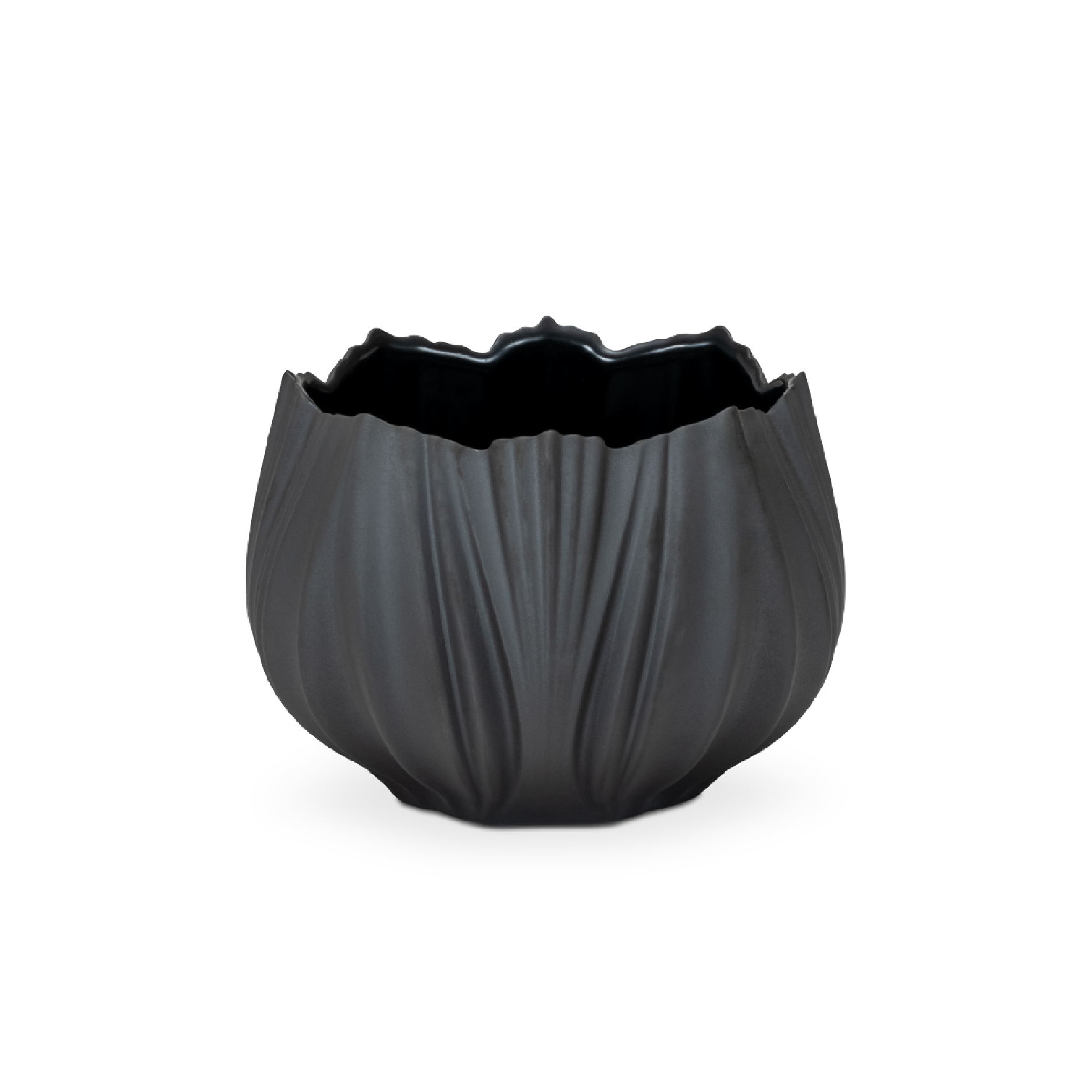 CORAL BLACK LARGE BOWL