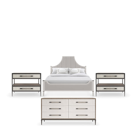 TO POST OR NOT TO POST KING BEDROOM SET