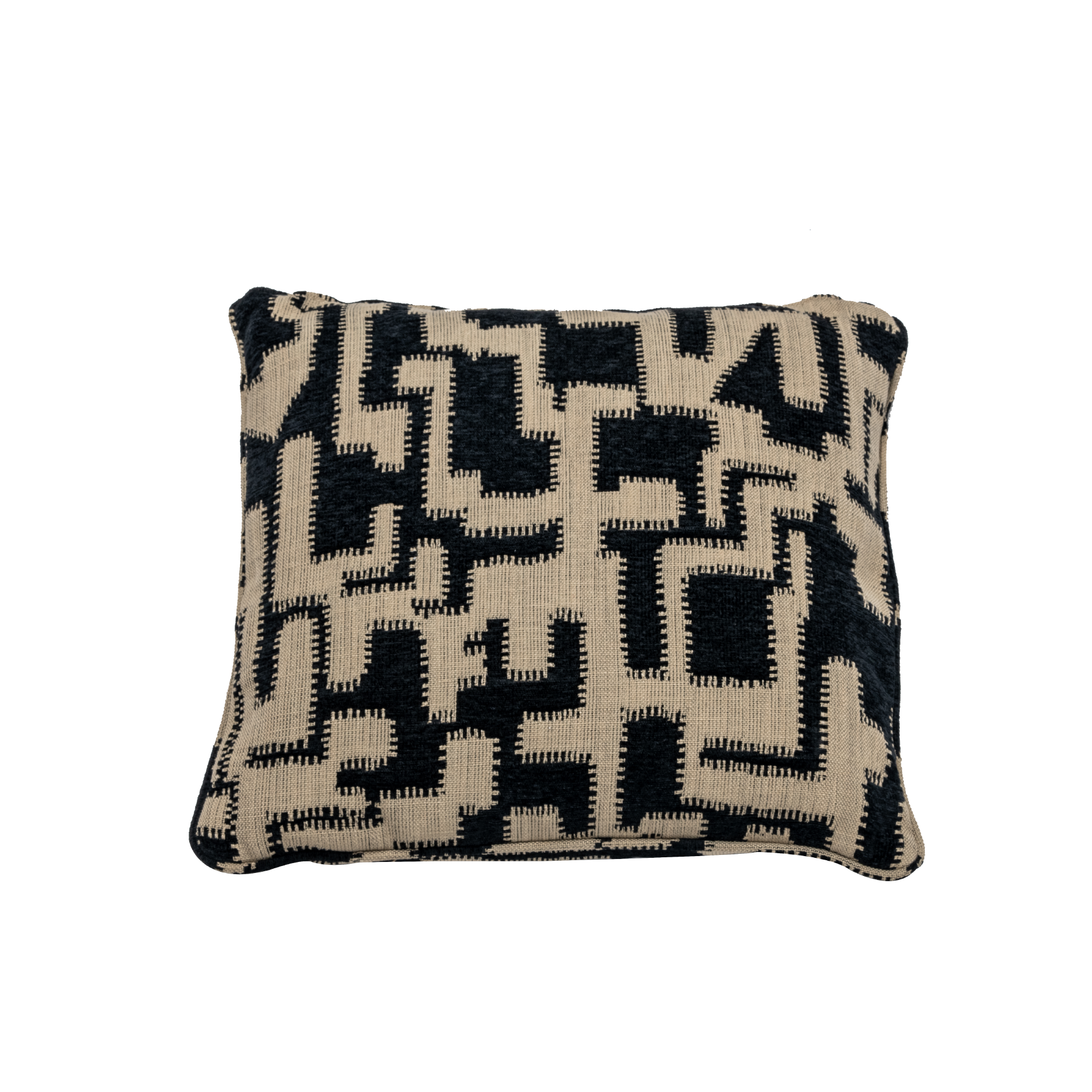 Aston Noir Throw Pillow