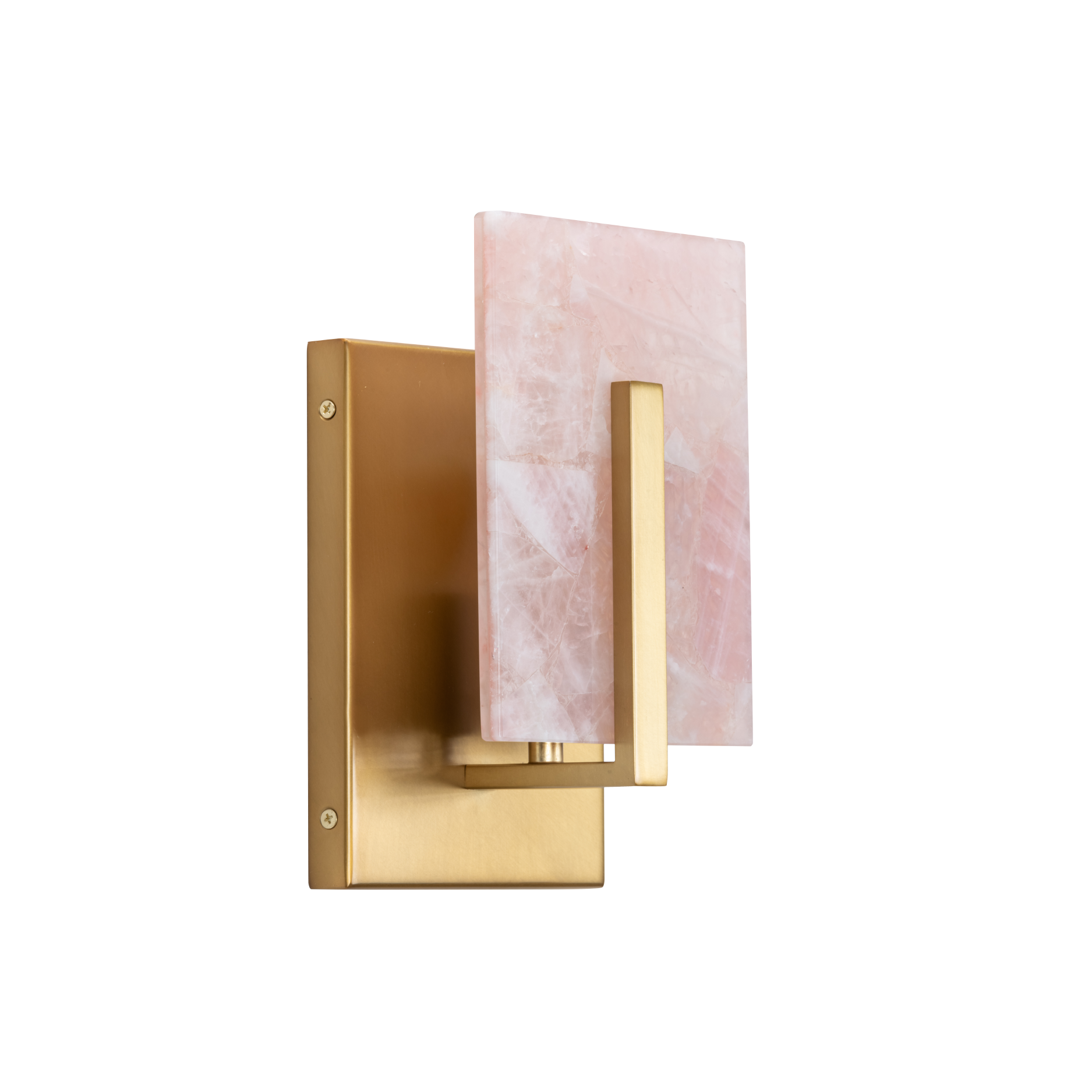 ROSET QUARTZ BRASS WALL LAMP