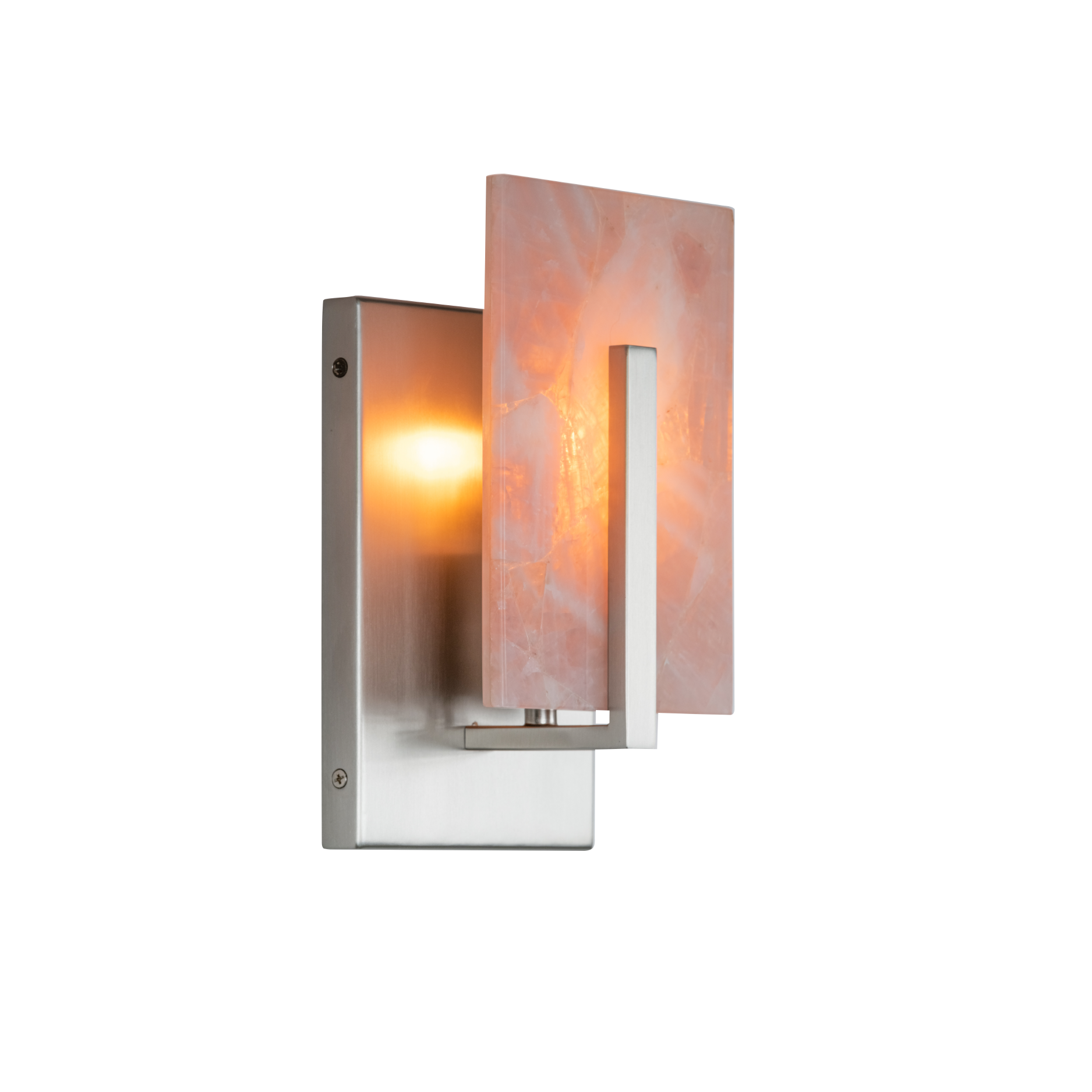 ROSET QUARTZ NICKEL WALL LAMP