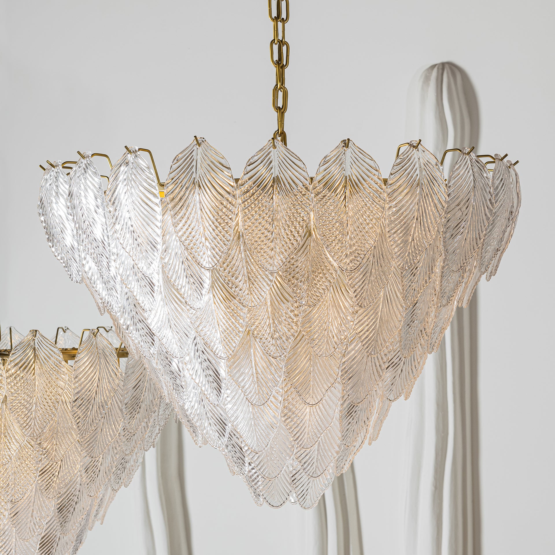 HELENE ANTIQUE BRASS CHANDELIER