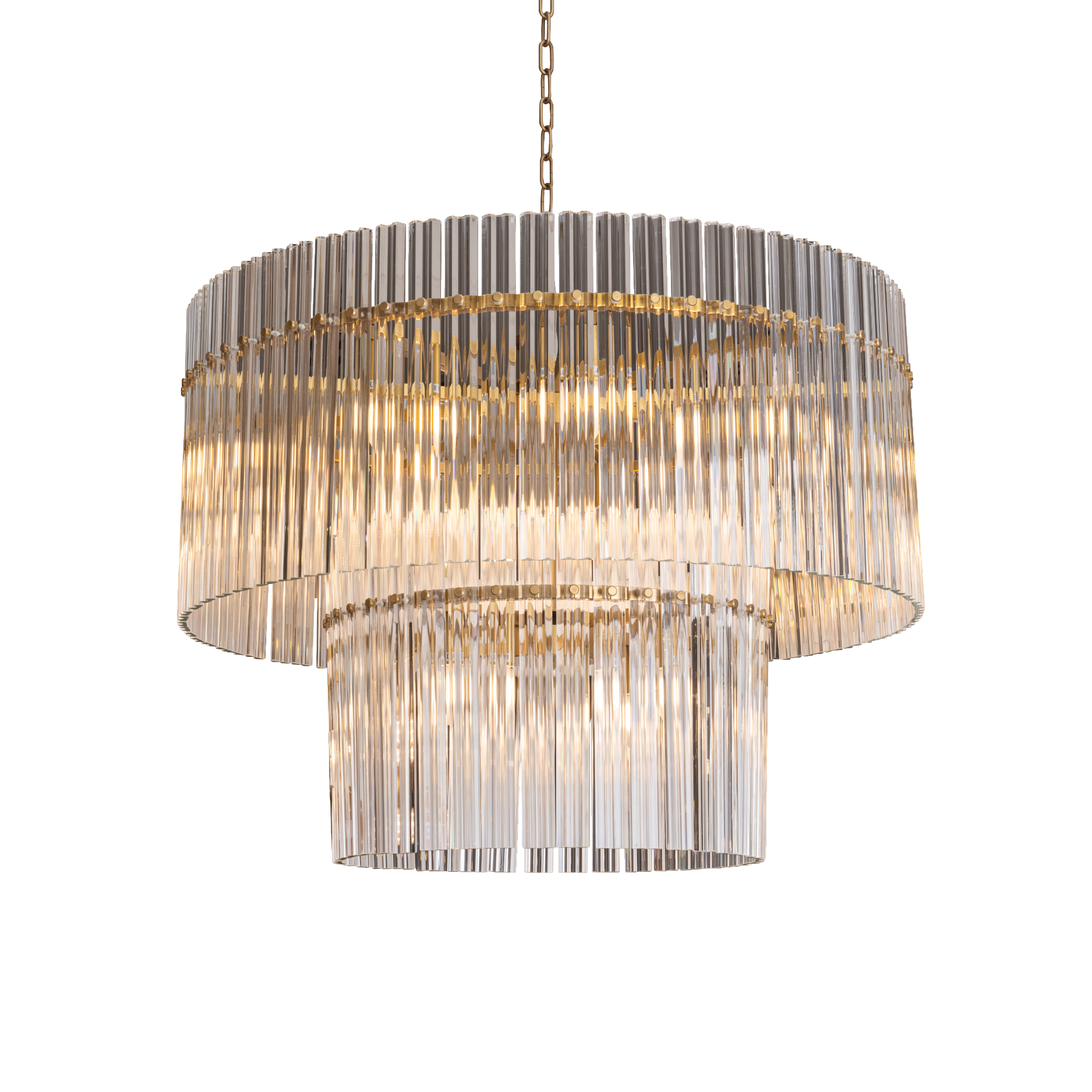 ASTER ALIGNED ROUND CHANDELIER