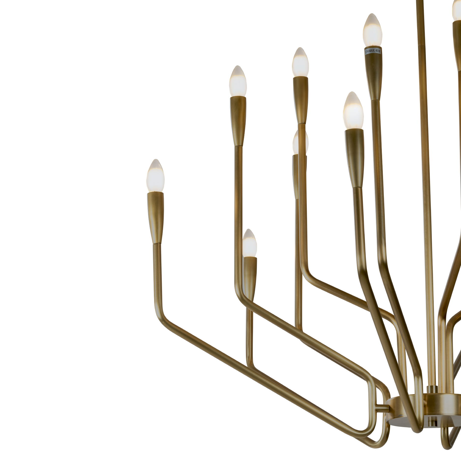 OSCAR ANTIQUE BRASS CHANDELIER