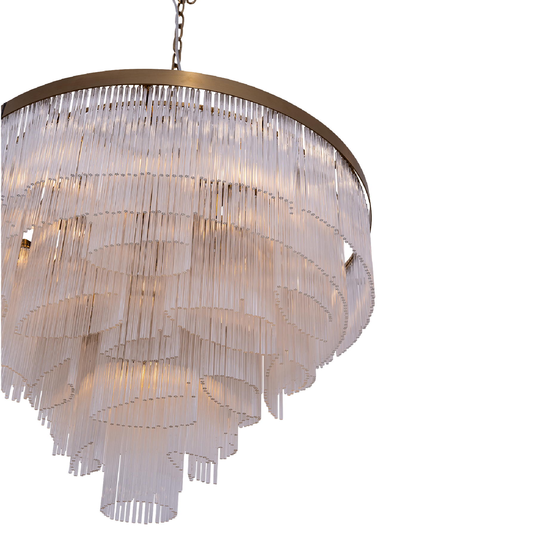 KENZA LARGE ROUND CHANDELIER