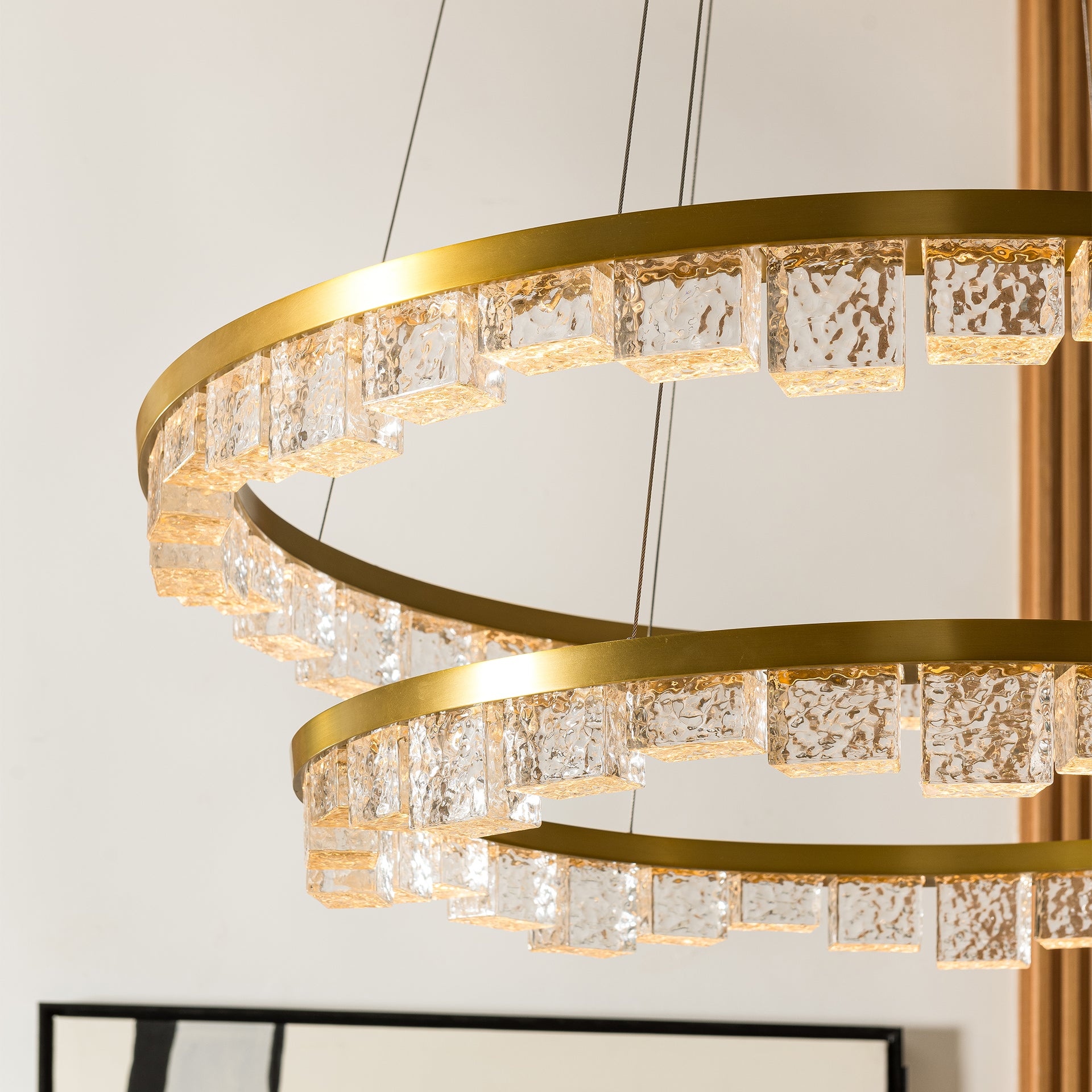 ORIANA TWO-TIER CHANDELIER