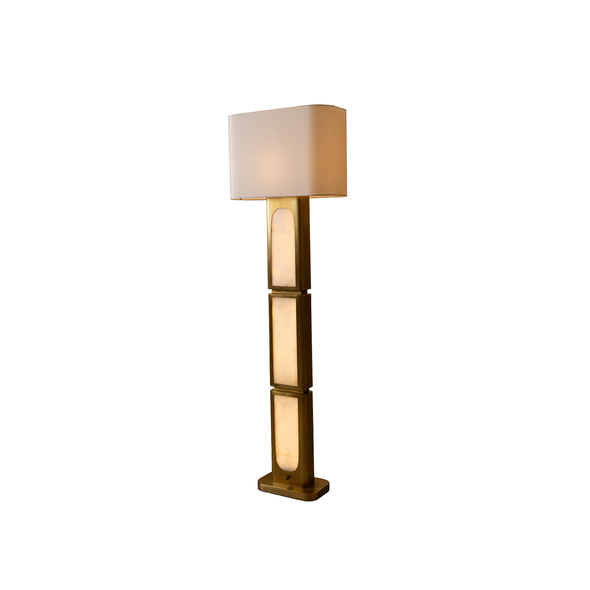 MOON ALABASTER FLOOR LAMP