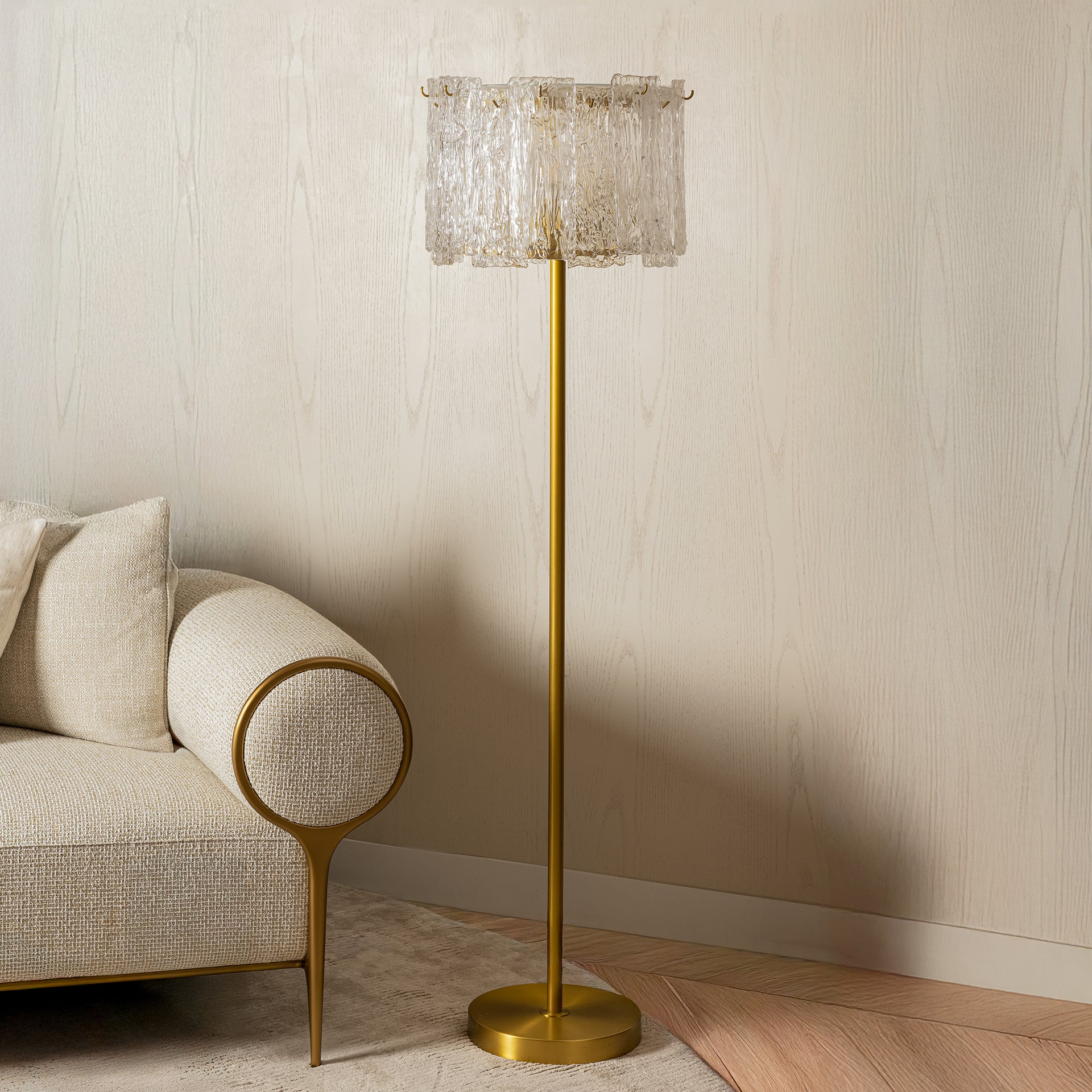 AVA ROUND FLOOR LAMP