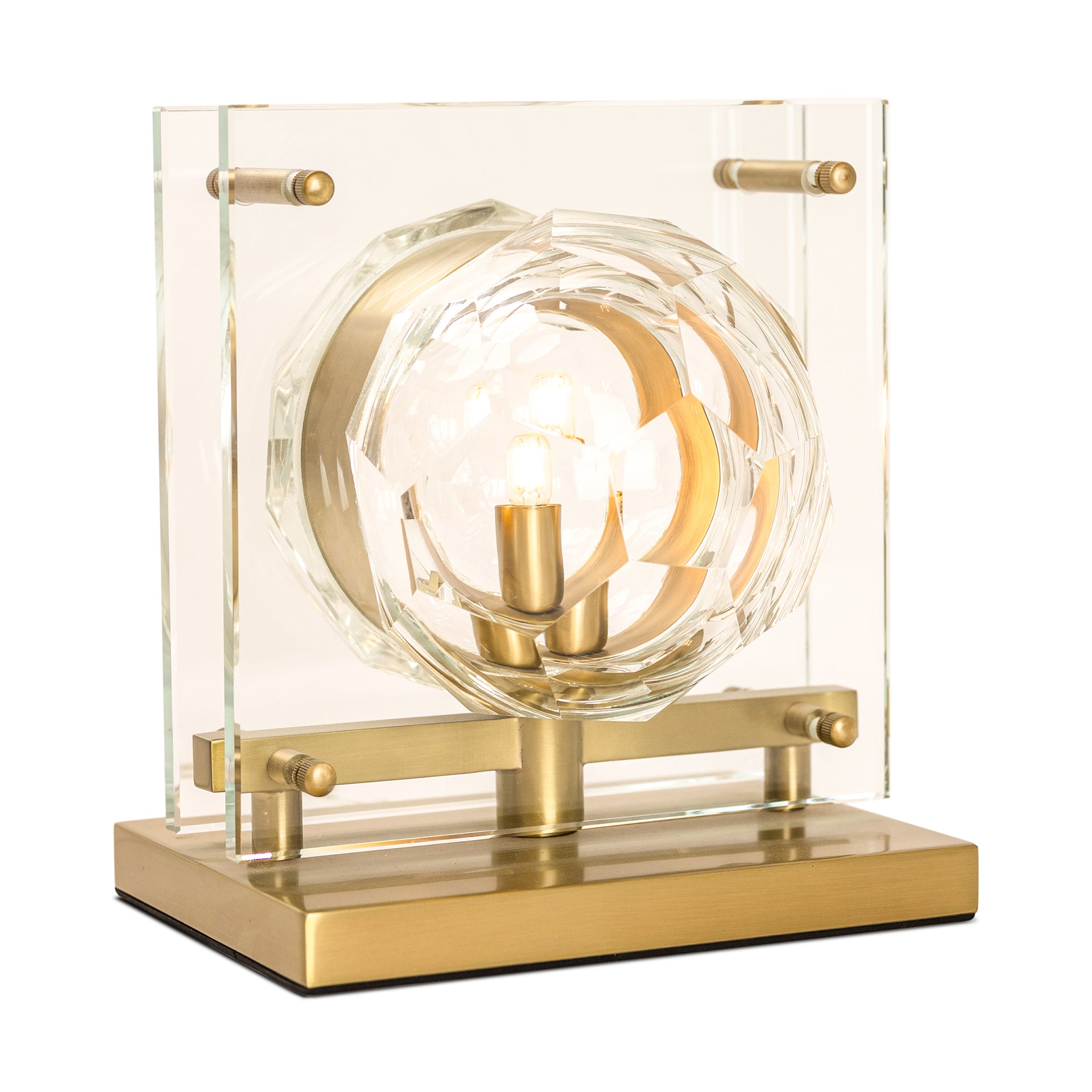 FOOTBALL CRYSTAL TABLE LAMP