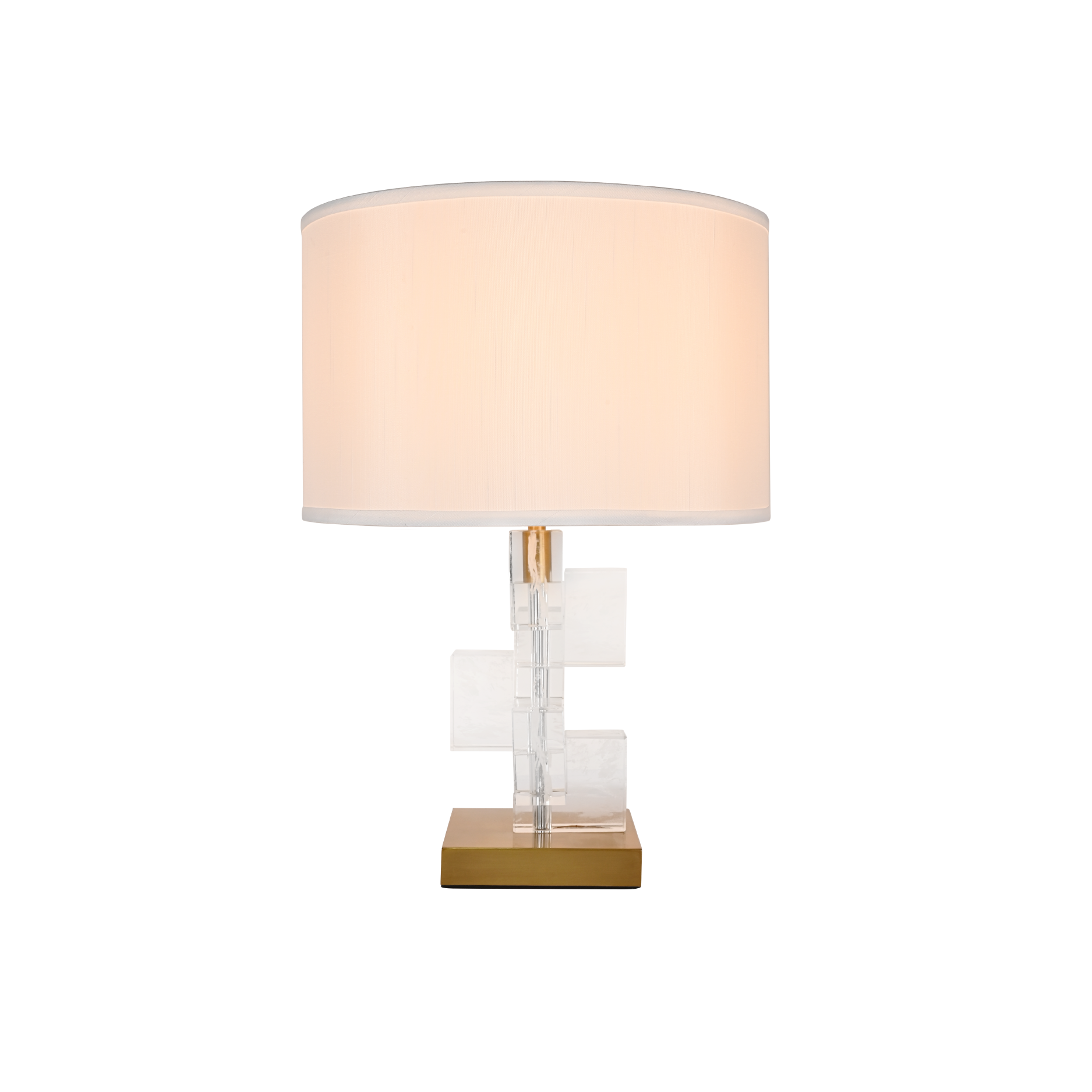 VERA ANTIQUE BRASS TABLE LAMP